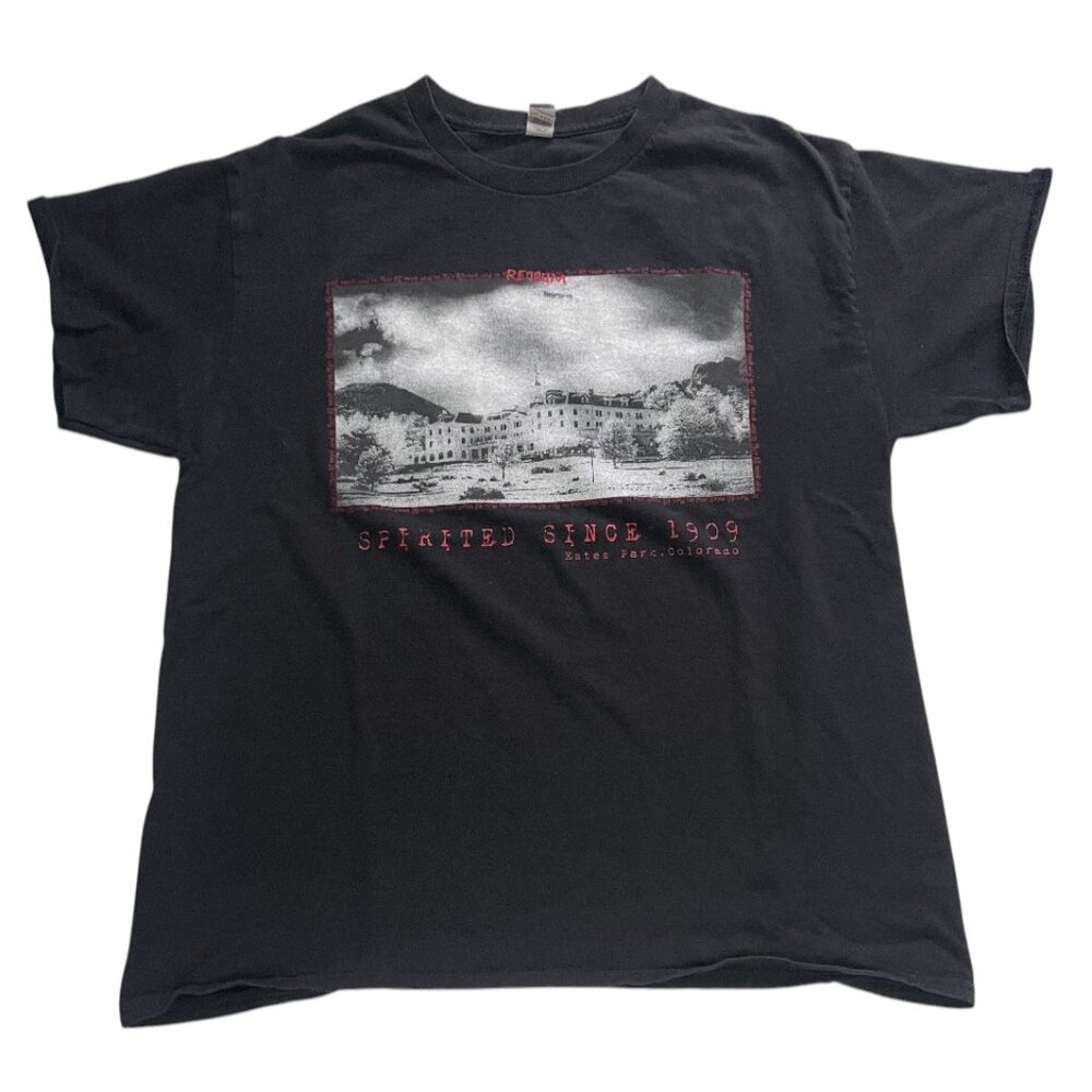 Black Stanley Hotel t-shirt